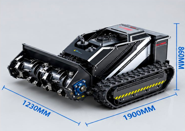ACM-1000-W High-Power Water-Cooled Remote-Controlled Mower