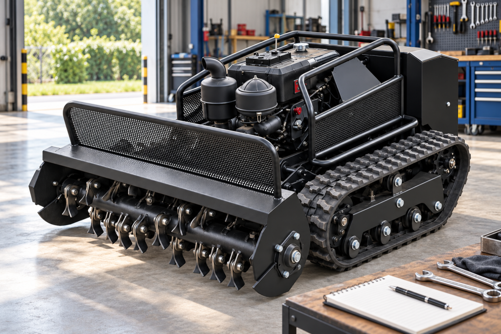 How to Organise a Remote Mower Maintenance Record