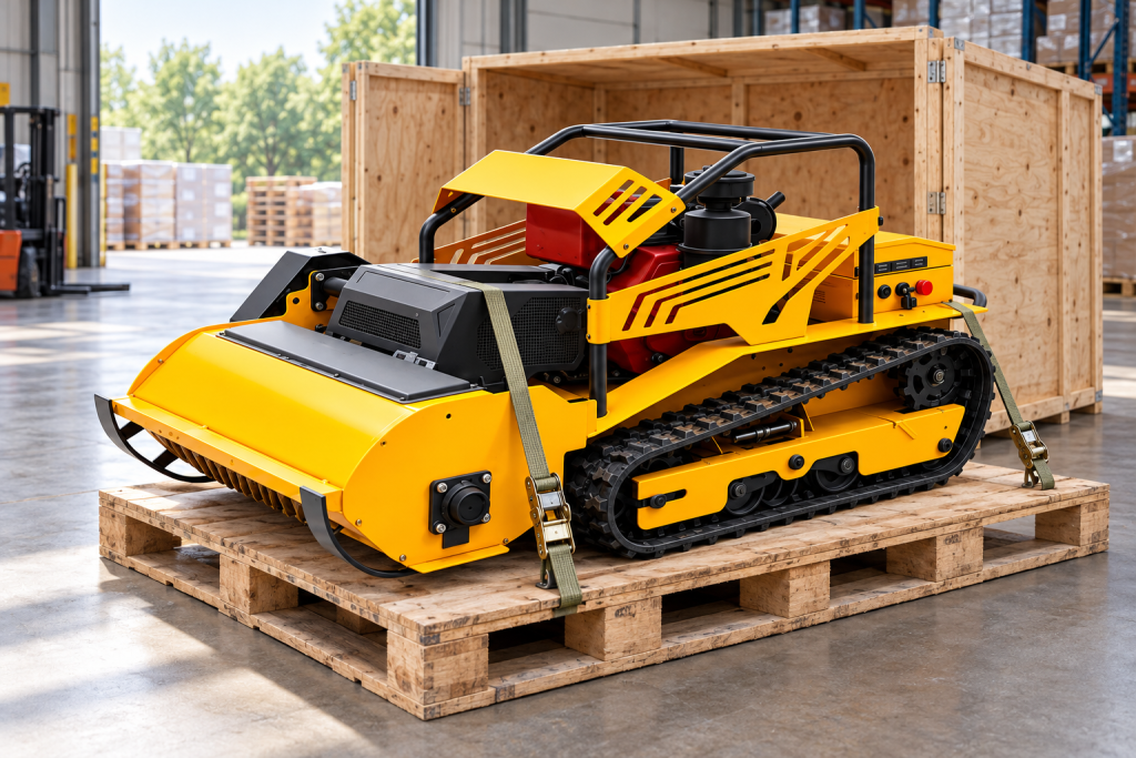 Preparing to Receive Your Remote-Controlled Mower